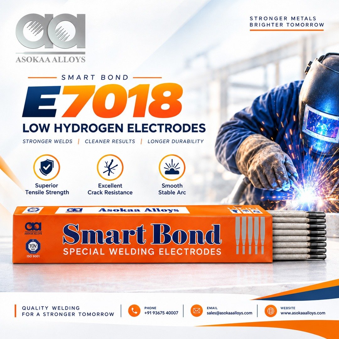 Low Hydrogen Welding Electrode E7018 B2B Manufacturers in India